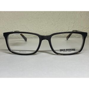 Nwt True Religion Eyeglass Frames T007 FW540 54/17/140 Black RETAIL $114